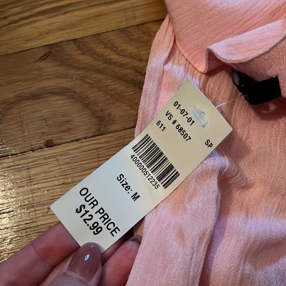 Pink Racerback Tank Top - Picture 3 of 3